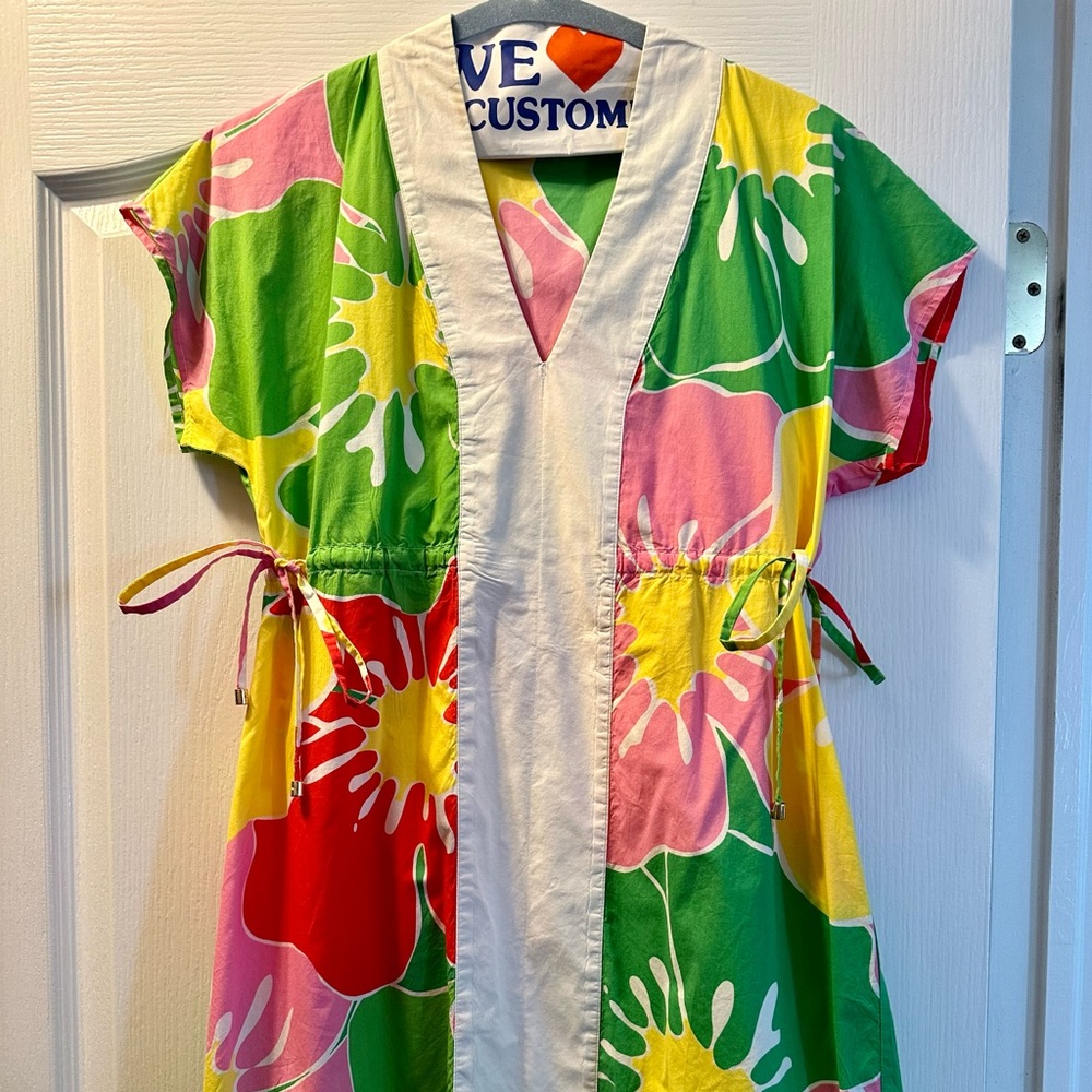 Lilly Pulitzer cotton sheath dress Sz XS EUC